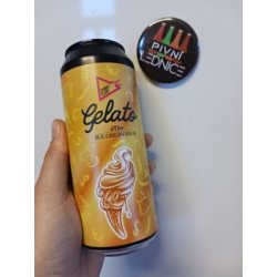 Funky Fluid Gelato: D’Oro 18°5,5% 0,5l - Pivní lednice