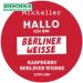 Mikkeller - Hallo Ich Bin Raspberry Berliner - Berliner Weisse - 3.7% ABV, 30l KeyKeg (53 Pints) 