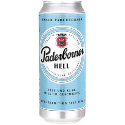 Paderborner Brauerei Paderborner Hell Paderborner Brauerei Paderborner Hell