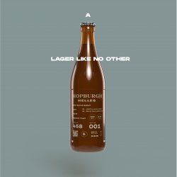 Hopburgh & Hopkins Helles Lager 4.7% ABV 500ml Bottle - Martins Off Licence