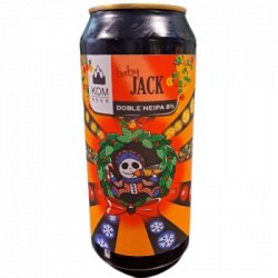 JACK Kom Beer                                                                                                  Doble New England IPA - OKasional Beer