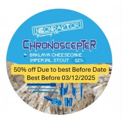 Neon Raptor Brewing Co. Chronoscepter