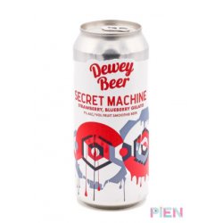 Dewey Beer Company Secret Machine - Strawberry Blueberry Gelato - Pien