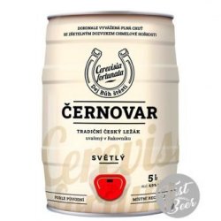 Bia Cernova Premium Lager 4.9% – Bom 5 lit - First Beer – Bia Nhập Khẩu Giá Sỉ
