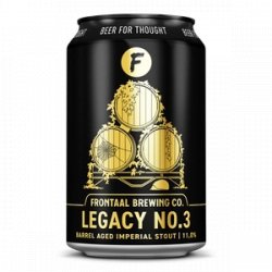 Frontaal Brewing Legacy No.3 Stout 11% 330ml - Drink Station