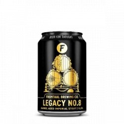 Frontaal Brewing Legacy No.8 Stout 12% 330ml - Drink Station