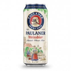 Paulaner Weissbier 50cl Can - Kwoff