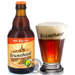 Brunehaut Bio Ambrée Gluten Free 6,5° - 13L - BelgianShop