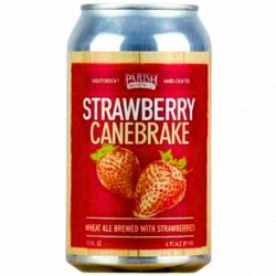 Parish Brewing Co - Strawberry Canebrake - Left Field Beer