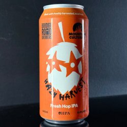 Bridge x Mountain Culture, Hazy Harvest: Fresh Hop IPA, 440ml - My Beer Dealer
