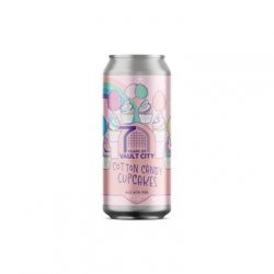 Vault City Brewing Cotton Candy Cupcakes
