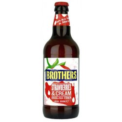 Brothers Strawberries and Cream Cider - Beers of Europe