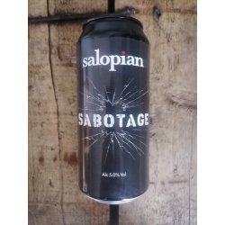 Salopian Sabotage 5% (440ml can) - waterintobeer