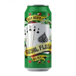 LA GRUA  ROYAL FLUSH DDH NEIPA 44cl lata - Buscador de Cervezas - Brewhouse