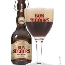 Bon Secours Brune 8,0% 33 cl - Trappist.dk - Skjold Burne