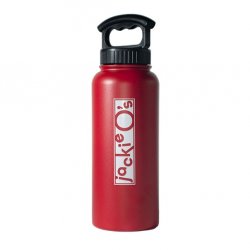 Jackie O’s 34 oz. Red Insulated Growler - Jackie O’s Brewery