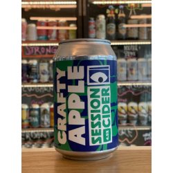 Crafty Apple  Session Cider  330ml Can - Clapton Craft