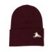 Stigbergets Mössa slätstickad - Burgundy Stigbergets Mössa slätstickad - Burgundy