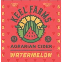 Keel Farms Strawberry Shortcake Cider 16oz 4pk Cn - Luekens Wine & Spirits