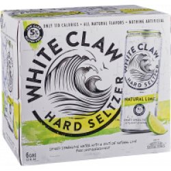 White Claw Natural Lime 12oz 6pk Cn - Luekens Wine & Spirits