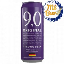 9,0 Original Strong Beer 9% – Thùng 24 Lon 500ml - BIA NHẬP ĐÀ NẴNG