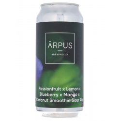 Ārpus Brewing Co. Passionfruit X Lemon X Blueberry X Mango X Coconut Smoothie Sour Ale