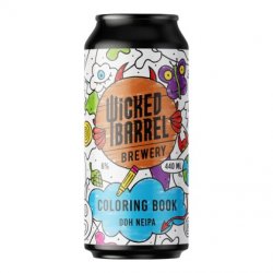 Wicked Barrel - Coloring book - Brizzly.ro