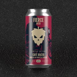 Fierce Cafe Racer - Coffee & Vanilla Porter 440ml Can - Fountainhall Wines