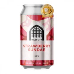 Vault City Brewing Strawberry Sundae - Beer Force