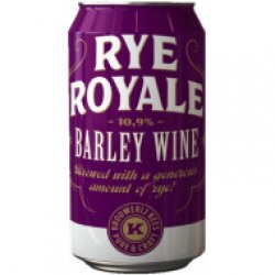 Kees Rye Royale Barley Wine - Speciaalbierkoning