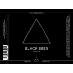 Holy Mountain Black Beer 16oz can - Bine & Vine