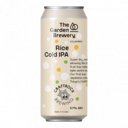 The Garden The Garden  CraftRock - Rice Cold IPA - 6.1% - 44cl - Can - La Mise en Bière