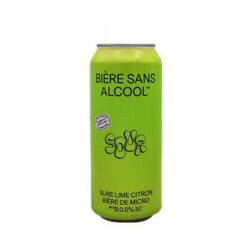 BSA / Bière Sans Alcool Sure Lime Citron - Broue Ha Ha