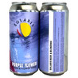 Solaris Purple Flowers Sour Ale Can - Holiday Wine Cellar