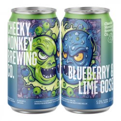 Cheeky Monkey Brewing Co. Blueberry & Lime Gose - Beer Force