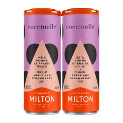 Cidrerie Milton Coccinelle Pomme et Fraise