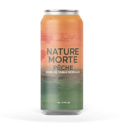 Robin - Bière Naturelle Nature Morte Pêche