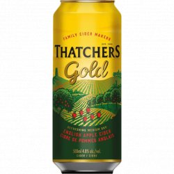 Sidra Thatchers Gold Lata 50cl Caja 24 - 1898 Drinks Boutique