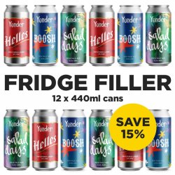 Yonder Fridge Filler Bundle - 12x 440ml Cans - Yonder Brewing
