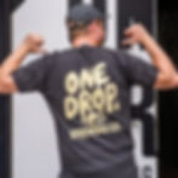 One Drop Birthday Drip T-Shirt - One Drop Brewing Co