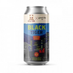 Brew York x Gwei-Lo  Black Tiger  4.8% - The Black Toad