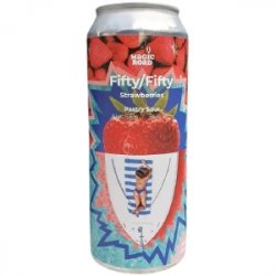 MAGIC ROAD FIFTYFIFTY Strawberry pastry sour - Sklep Impuls