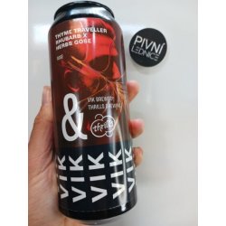 Pivovar Vik THYME TRAVELER / Rhubarb Gose COLLAB Thrills
