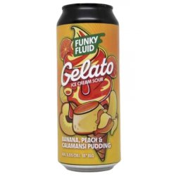 Funky Fluid Gelato: Banana Peach & Calamansi Pudding - Hops & Hopes