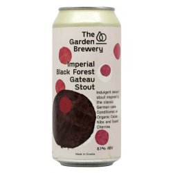 The Garden Imperial Black Forest Gateau Stout - Beers of Europe