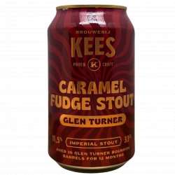 Brouwerij Kees Caramel Fudge Stout Glen Turner Edition