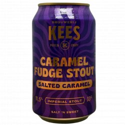 Brouwerij Kees Caramel Fudge Stout - Salted Caramel