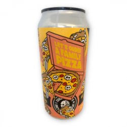 Sudden Death, Let´s Order A Family Pizza, Triple Dry Hopped, QIPA,  0,44 l.  11,5% - Best Of Beers