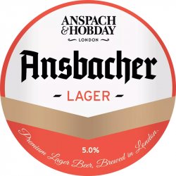Anspach & Hobday The Ansbacher Premium Lager