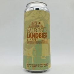 Fair Isle Landbier Spelt Lager Can - Bottleworks